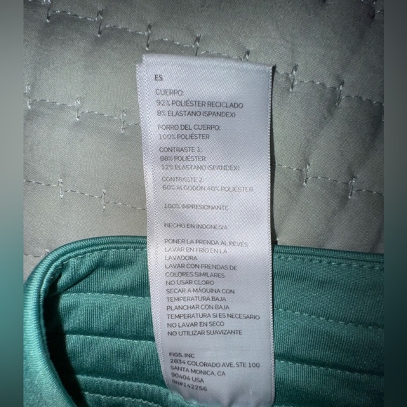 Figs Scrub Pants Womens Green Zamora Jogger Technical Collection Bottom Sz S EUC - Picture 10 of 15